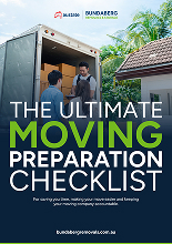 The Ultimate Moving Preparation Checklist cover by Bundaberg Removals